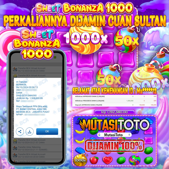 KEUNTUNGAN BERMAIN DI SWEET BONANZA 1000