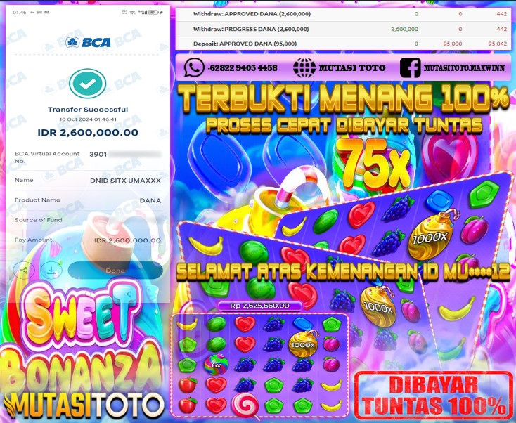 RASAKAN SENSASI – SWEET BONANZA 1000